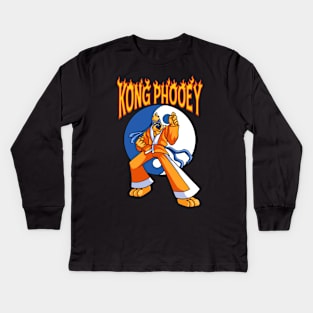 Hong Kong Phooey Kids Long Sleeve T-Shirt